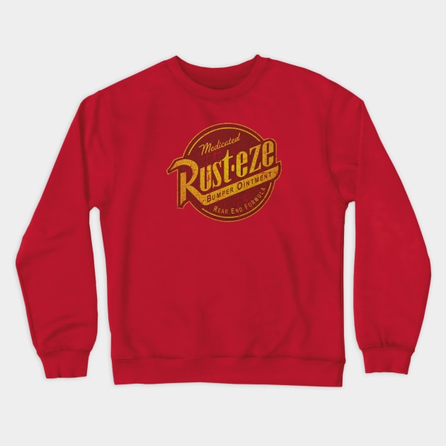 Rust eze Bumper Oinment 1990 Crewneck Sweatshirt by Thrift Haven505